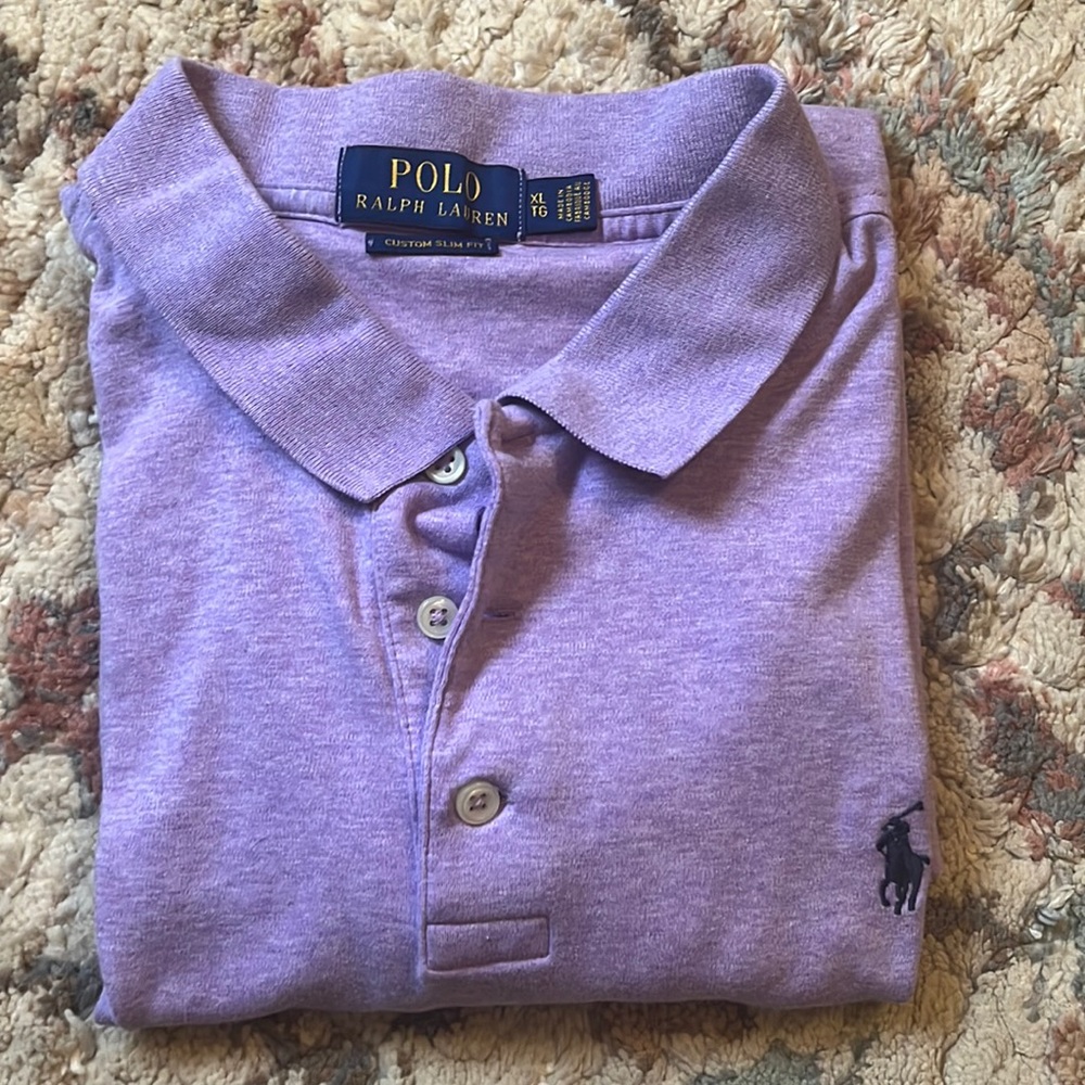 Polo Ralph Lauren Purple Polo XL